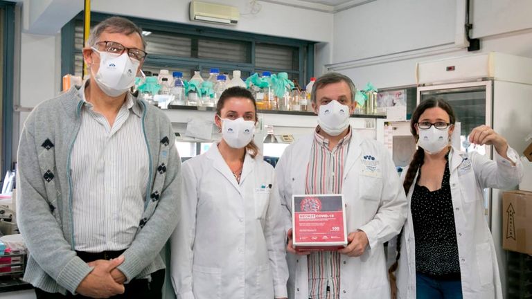 El Presidente Alberto Fernandez anunció la creación de un test de diagnóstico rápido desarrollado por científicos argentinos