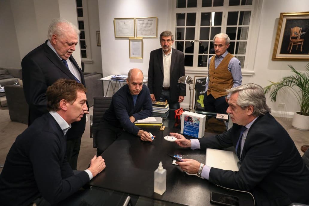 El Presidente Alberto Fernandez anunció la creación de un test de diagnóstico rápido desarrollado por científicos argentinos