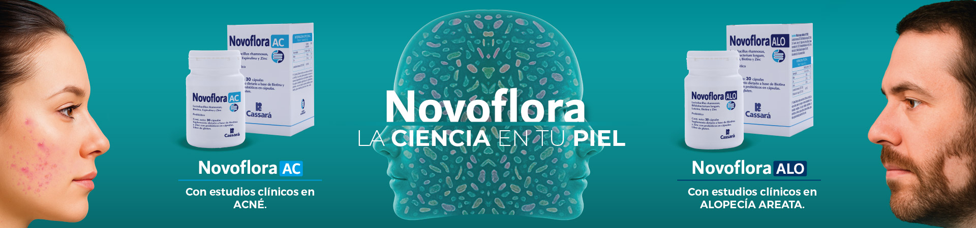 Laboratorio Pablo Cassará - Probióticos - Novoflora Alo - Novoflora AC